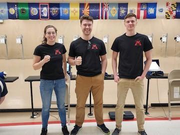 Cadets from the 鶹ŮԱ Institute Club Pistol Team attended the Scholastic Action Shooting Program Intercollegiate Pistol Nationals.